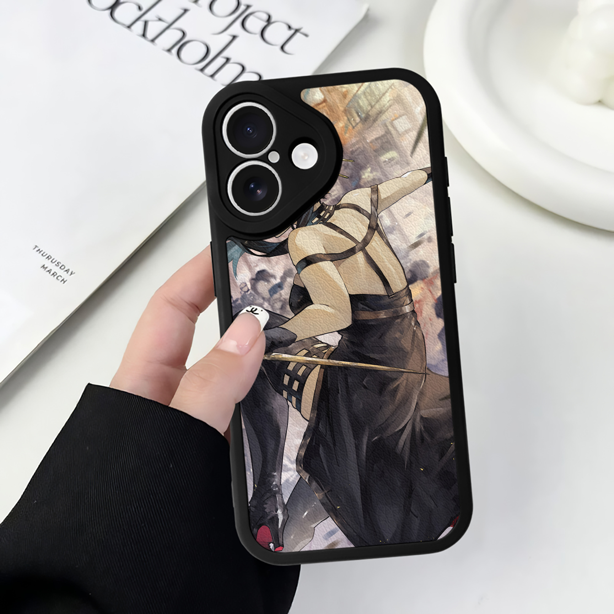 （画像用） SPY×FAMILY间谍家家酒 【iPhone 16シリーズ対応】シリコンスマホケース（レザー調） 材質：シリコン